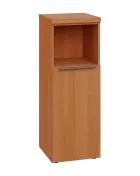SIN 3 - 4DN kancelářská skříň, 1-dveřová/nika, pravá, 1120x400x400, olše jantar